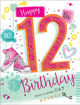 Picture of 12TH BIRTHDAY CARD